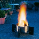 Conmoto Fireplace Feuerstelle aus Edelstahl 69x69x29cm