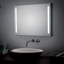 Koh-I-Noor "T5" Spiegel mit Beleuchtung seitlich integriert 140cm breit