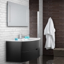 Scanbad Modern Waschtisch Set 120 mit Spiegel