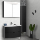 Scanbad Modern Waschtisch Set 90 mit Spiegelschrank